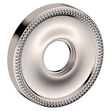 Baldwin Dummy Pair Rosettes Lifetime Bright Nickel 5076.055.FD